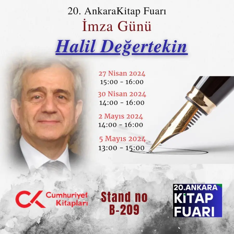 20. Ankara Kitap Fuarı İmza Günü